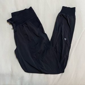 lululemon Black Dance Studio Cinched Pants - Full Length